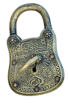 padlock, castle, old, glittering, protect, love lock, u-lock, old castle, shut off, metal, close, security, to back up, craft, art, arts and crafts, isolated, padlock, padlock, padlock, padlock, padlock