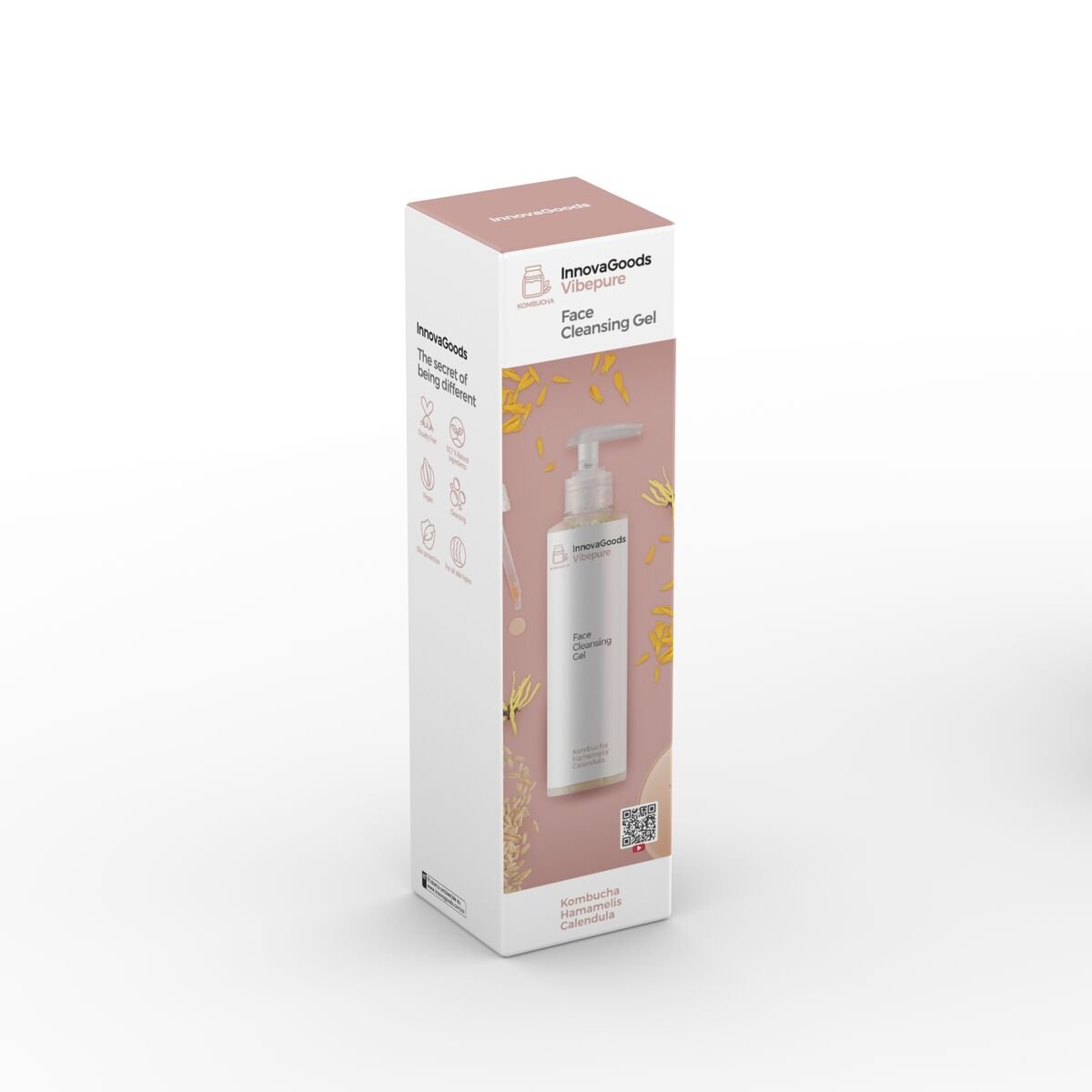 Gezichtsreinigingsgel Kombucha Vibepure InnovaGoods 200 ml – afbeelding 8