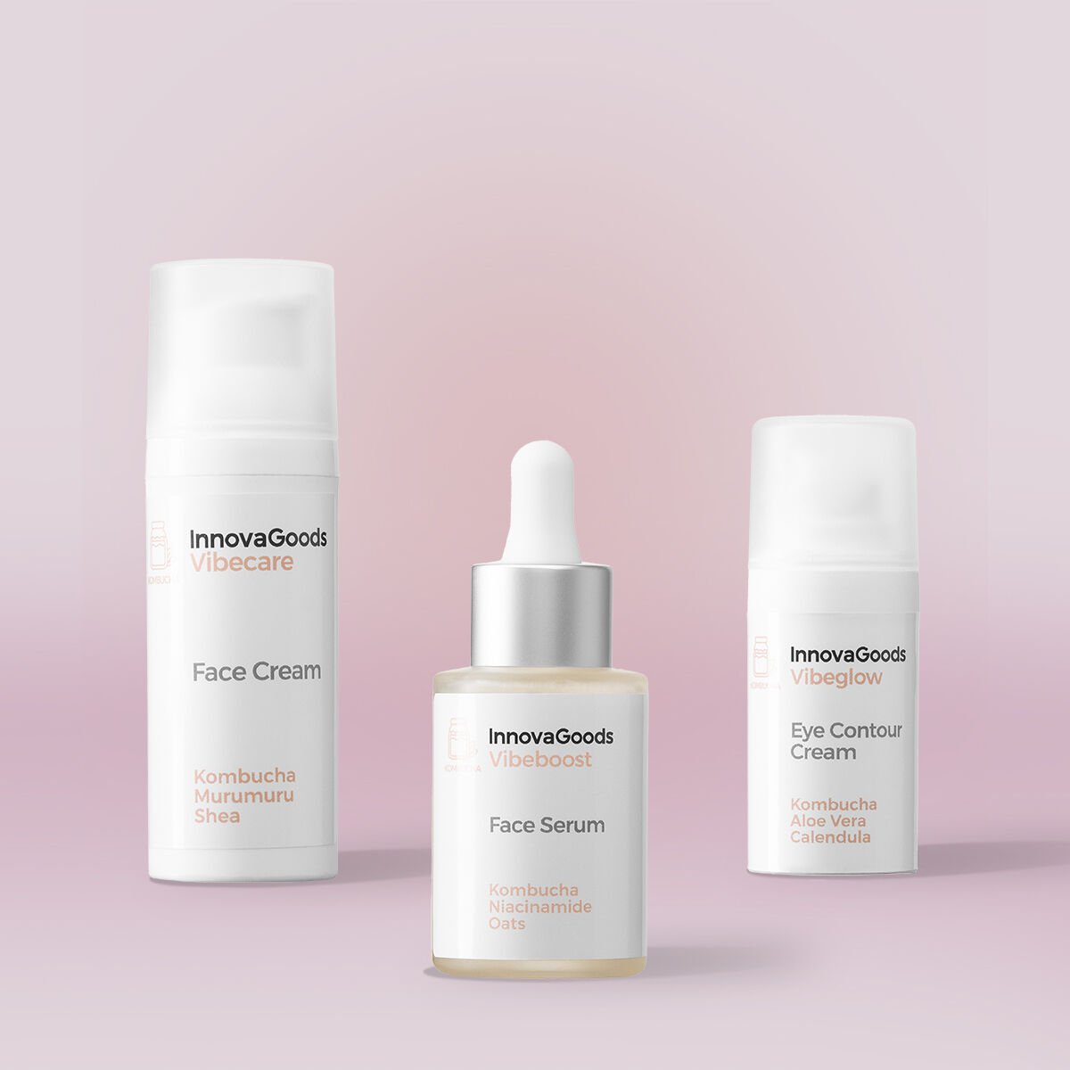 Gezichtshydratatiepakket Kombucha InnovaGoods