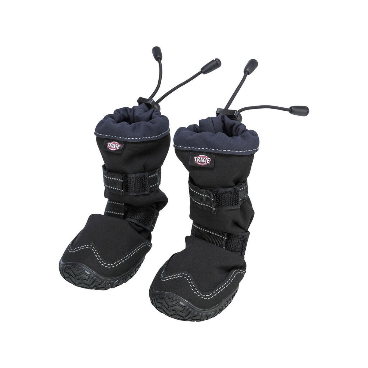 Schoenen voor honden Trixie 19410 Zwart