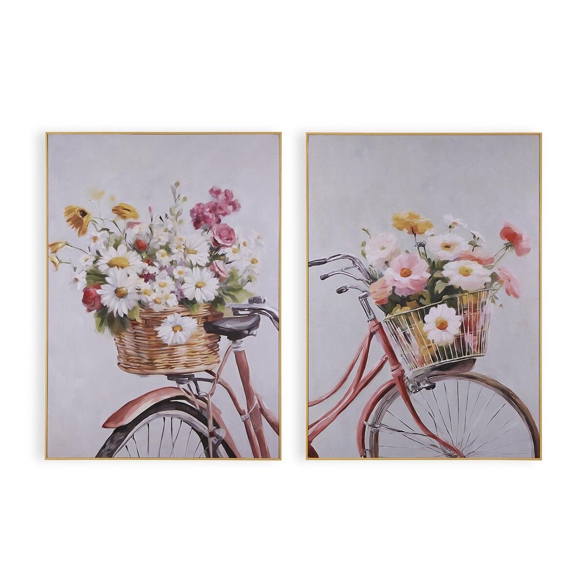 Schilderij Versa Canvas 2,5 X 60 X 50 CM Fiets
