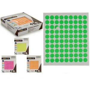 Pincello etiketten 450 stuks in 5-delige set