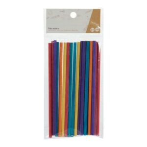 Pincello houten knutselstokjes multicolor 20 stuks