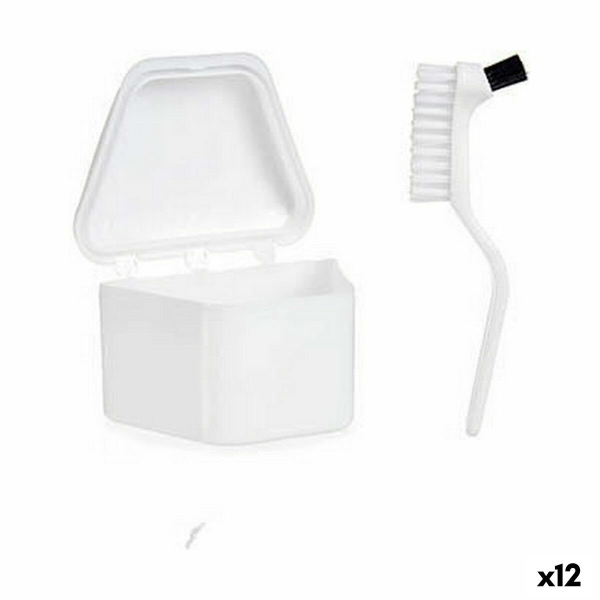 Kunstgebitten Set Berilo Wit Polypropyleen (12 Stuks)