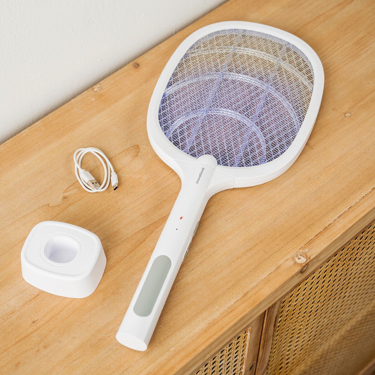Elecfly elektrische vliegenmepper 2-in-1 met UV – InnovaGoods