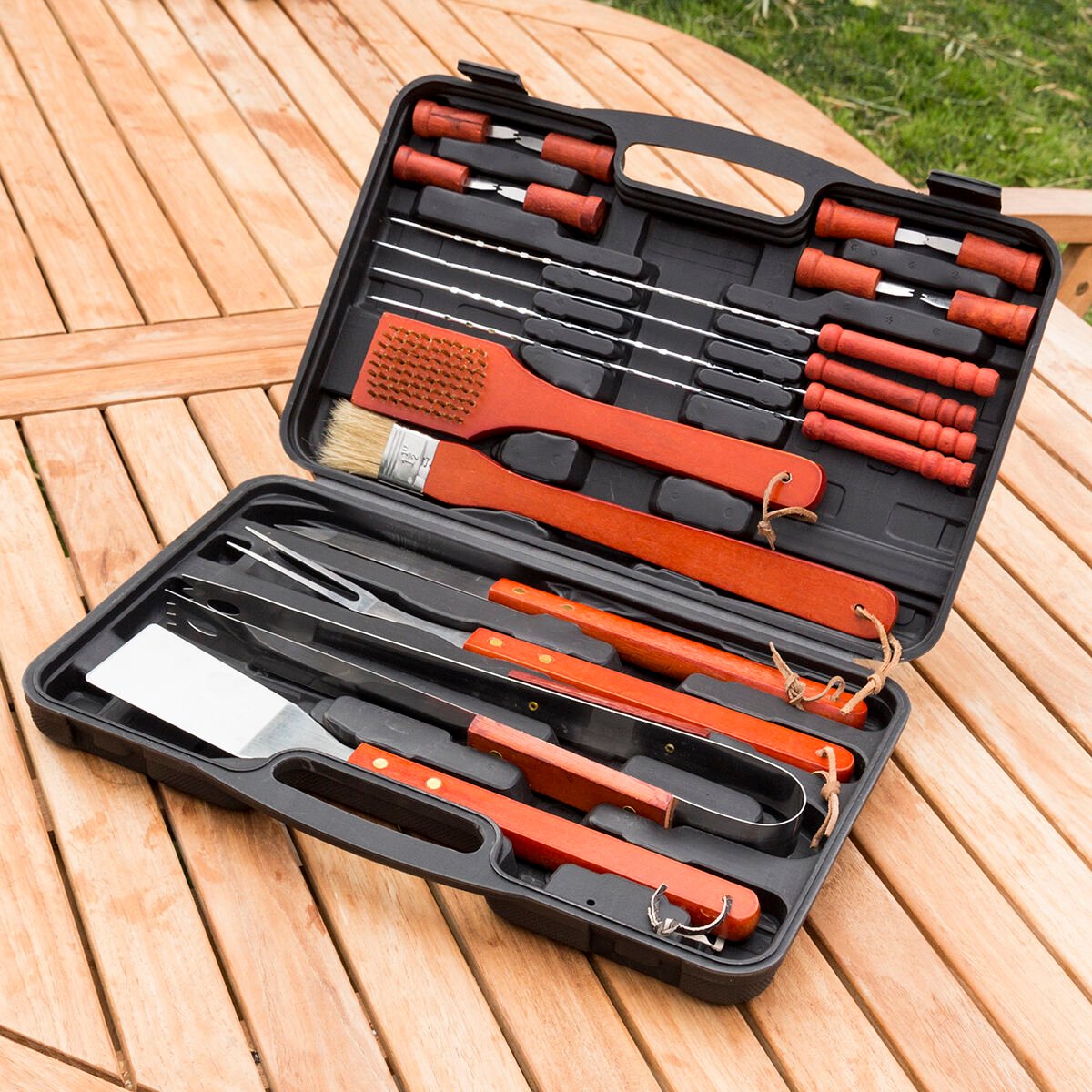 Barbecuekoffer Barbecase InnovaGoods 18 Onderdelen – afbeelding 3