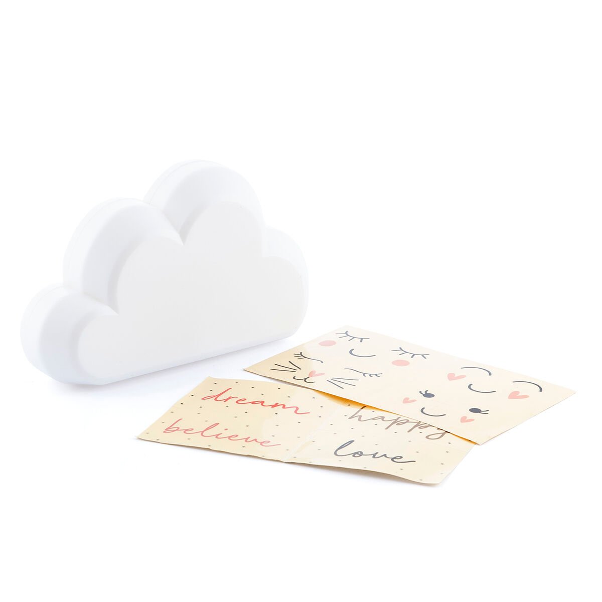 Lamp met regenboogprojector en stickers Claibow InnovaGoods – afbeelding 11